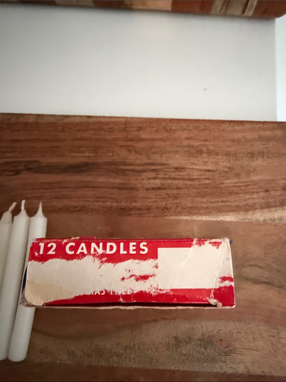 Swedish Angel Chimes Christmas Tree Candles - White Taper Set (10) and Box READ - Picture 4 of 5